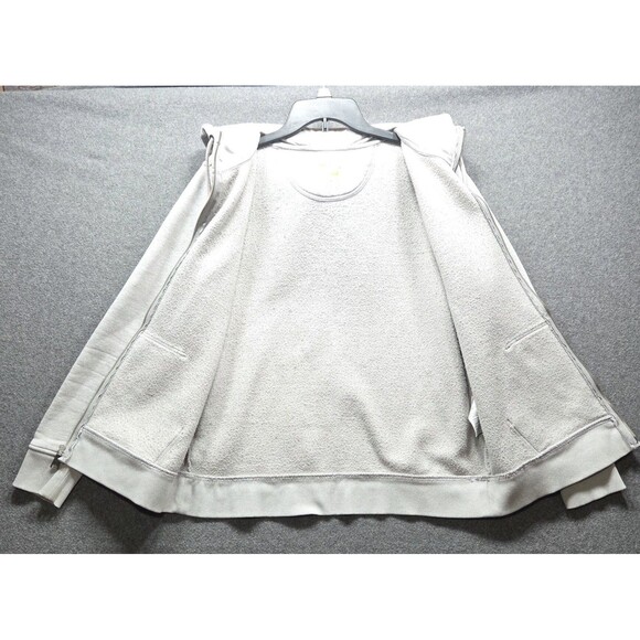 Carhartt Women's Midweight Full-Zip Sweatshirt Size L Gray - Picture 2 of 10